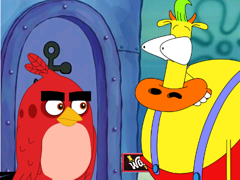 All New RockoBob WallabyPants: Why is tubby here staring at me?