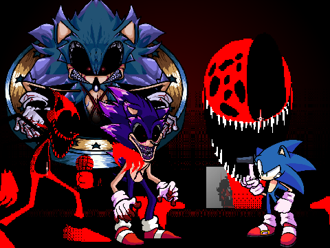 FNF Fatal error and Xeno VS Sonic test remix
