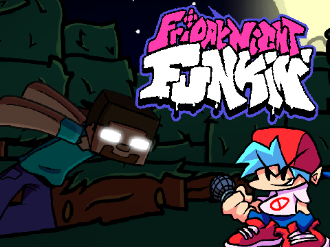 Friday night funkin' VS Herobrine [DEMO] remix