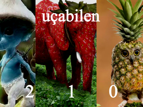 smurf cat vs strawberry elephant vs pineapple owl