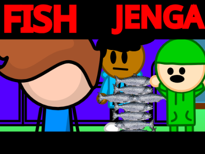Fish Jenga || #shorts