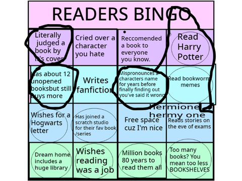 READERS BINGO remix