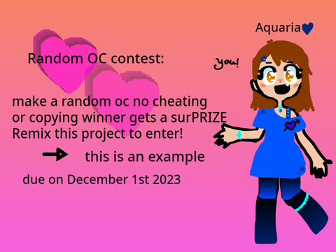 Random OC contest