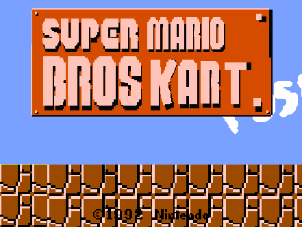 Super Mario Bros Kart