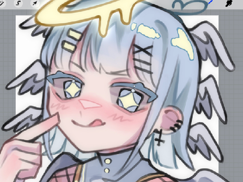 LOOK ☆ AT ☆ ME !! art