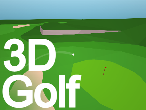 ☁ 3D Golf | Mobile Friendly