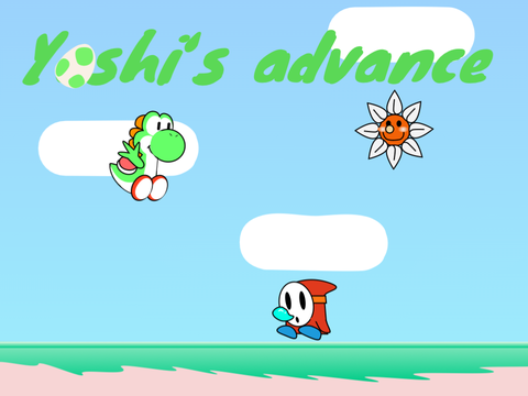 Yoshi’s advance (one scroll game)