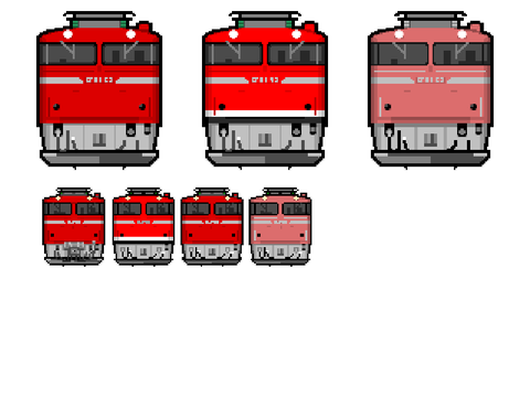 JR東日本 EF81 改造品