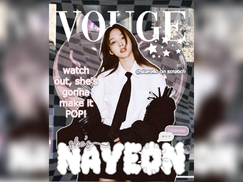 ⠀    ♩  happy bday nayeon! <3   ﹏       edit  ﹒   ☆