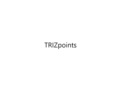 TRIZpoints (v1)