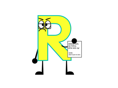 Joke Welsh Jumpstart Letters (COLLAB) (12/58)