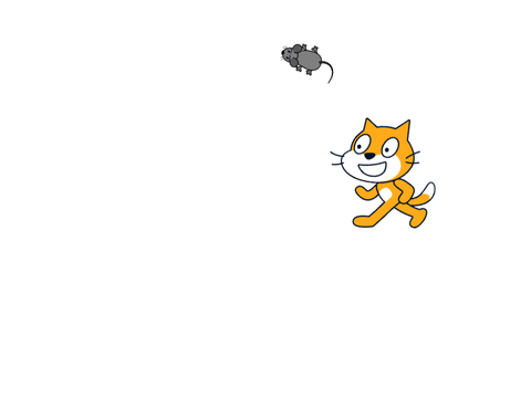 猫から逃げろ！
