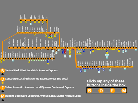 Custom R143 B/D/F/M Strip Map