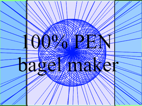 (100% PEN) bagel maker