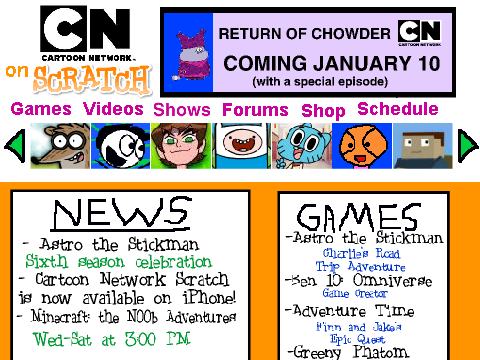 scratch.cartoonnetwork.com remix