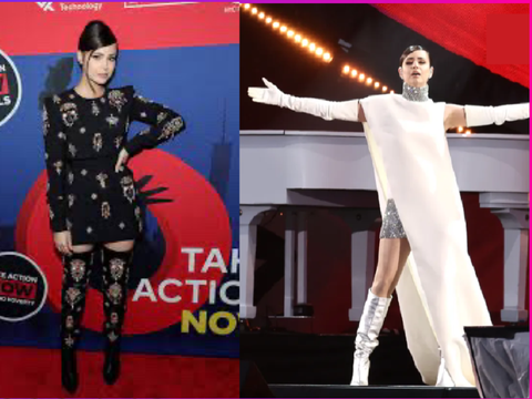 Which Sofia Carson Global Citizen Look is best?