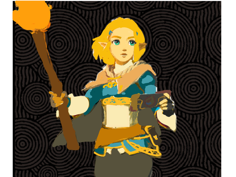 Zelda Vector Art