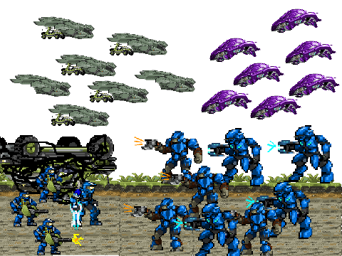 Halo war!