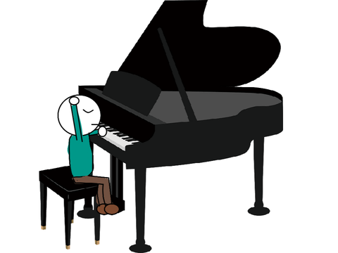 POV you have a piano recital