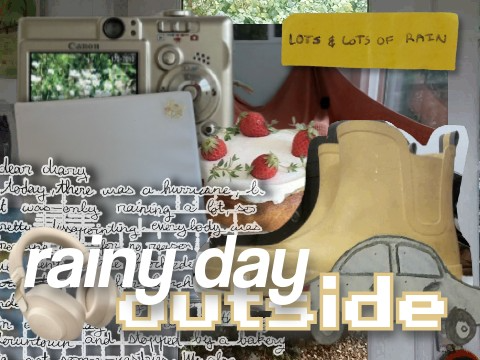 rainy day ☔ dig. diary 