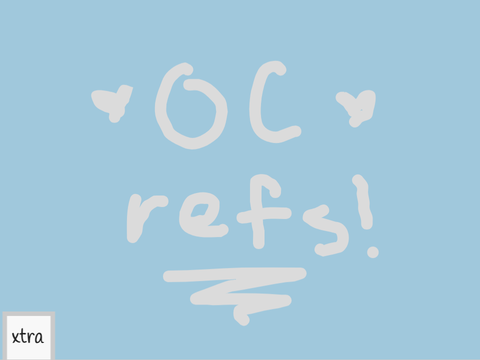 my oc ref sheets 3/4 completed
