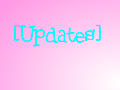 Updates Decemper 1st