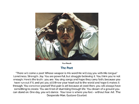 OH MY I GOT POET!