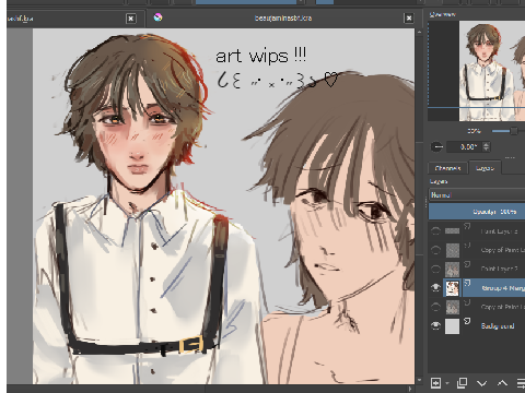 ✮˚. ᵎᵎ ?彡⋆｡˚ ART WIPS !