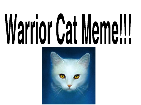 Warrior Cat Meme