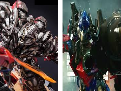 Megatron V.S. Optimus Prime