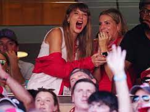 taylor at the chiefs game