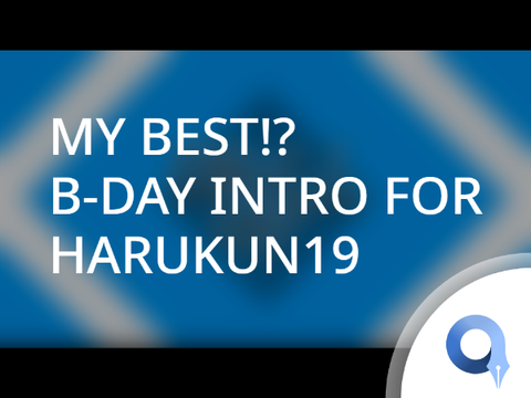 ┃MY BEST┃Intro - harukun19