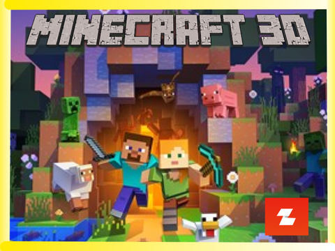 Minecraft 3D (1.1)  #games #all #trending