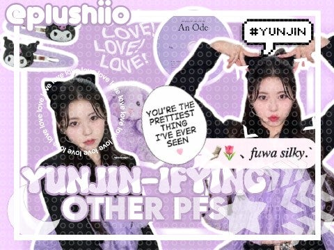 彡 ⤷ yunjin-ifying other pfs ?!  ˎˊ˗