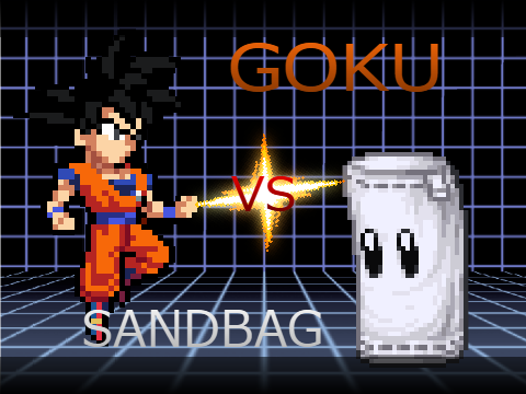 GOKU VS SANDBAG ANIMATION