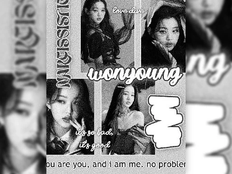 　wonyoung edit ❀