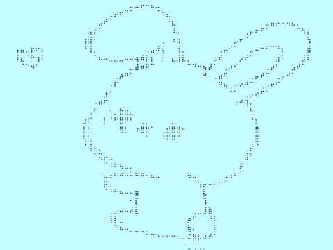 ~Bunny Dot Art~