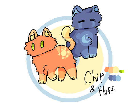 ♡ Chip and Fluff ♡