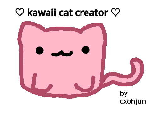  ♡ contest entry ♡ - kawaii cat creator