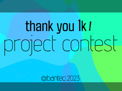 【Need PG!】1k！project contest‼︎