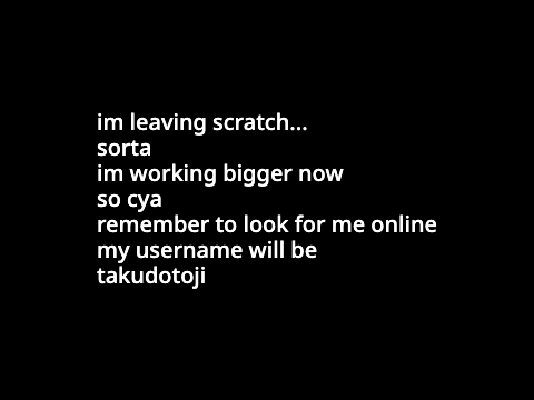 Im 'leaving' Scratch