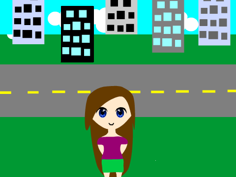 Little Girl in a Big World:)