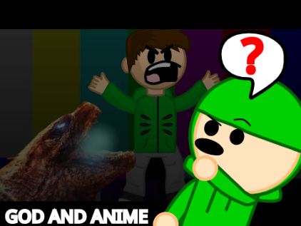 GOD AND ANIME || #shorts
