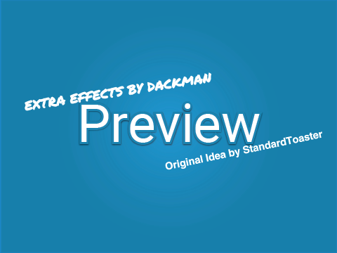 Preview Remix - Special Effects