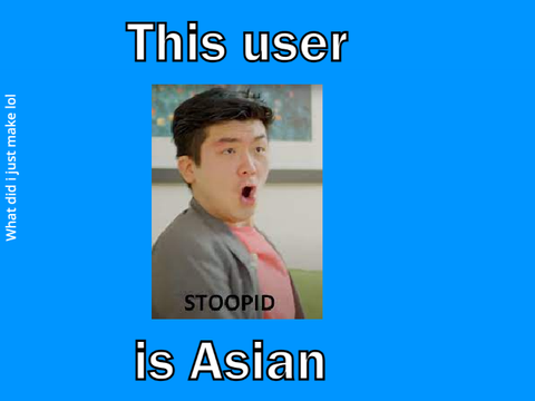 This user is Asian