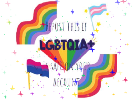 ✧Repost this if LGBTQIA+ is safe on your account remix✧  remix remix remix remix remix remix