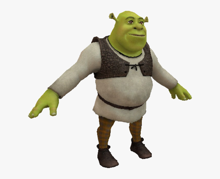 shrek eat appel