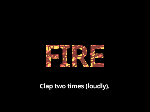Fire (clap)