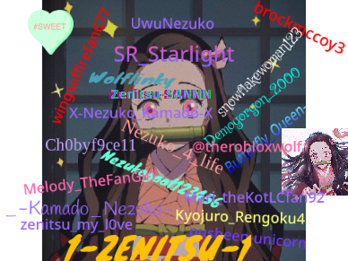♥ Sign if you love Nezuko! PLEASE SIGN!!!! remix remix remix