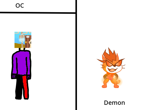 Give me your oc and I will turn it to a demon (see instructions) remix